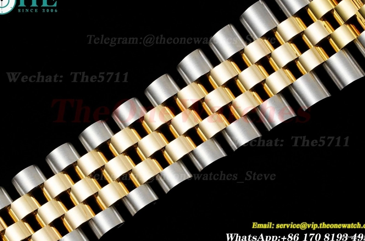 36mm YG Datejust VR3235 126233 Jub V2 Gold SS Textured JDF 0107